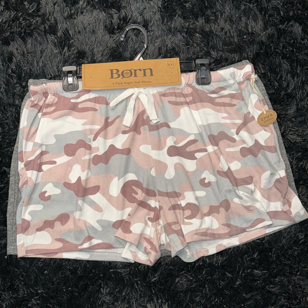 🌟🔥Born: Women’s 2PC 2XL SUPER SOFT Short Set🔥🌟